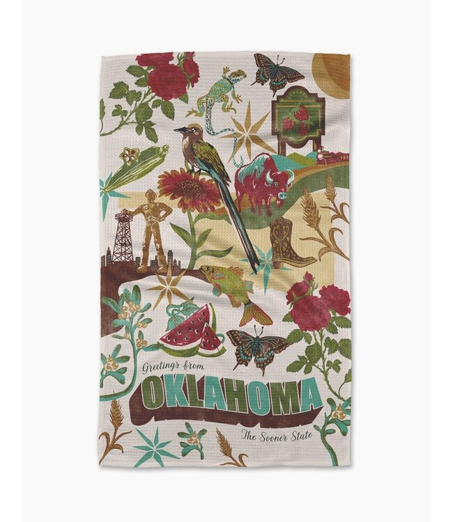 GEOMETRY Everyday Tea Towel