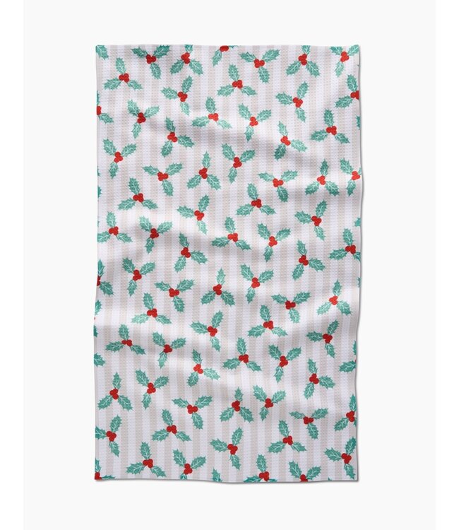 GEOMETRY Holiday Tea Towel