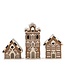 MACKENZIE CHILDS Gingerbread Illuminated Mini House - Sold Individually