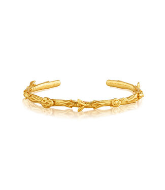 Meadow Companions Petite Cuff - Gold