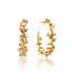 Meadow Grande Hoop Earrings - Pearl