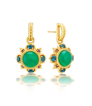 Contessa Post Drop Earrings - Multi
