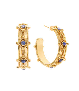 Contessa Belle Nuit Dangle Earrings - Multi