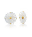 Mermaid Garden Blossom Stud Earrings - MOP