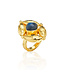 Mystic Eye Ring - Blue Labradorite