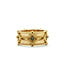 Victoria Ring Band - Gold/Blue Labradorite