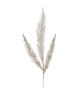 29" Glittered Pine Spray Champagne
