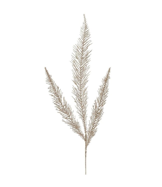 29" Glittered Pine Spray Champagne