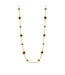Mystic Eye Double Sided Necklace, 32" - Blue Labradorite/Green Onyx