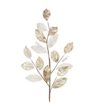 33" Magnolia Leaf Spray