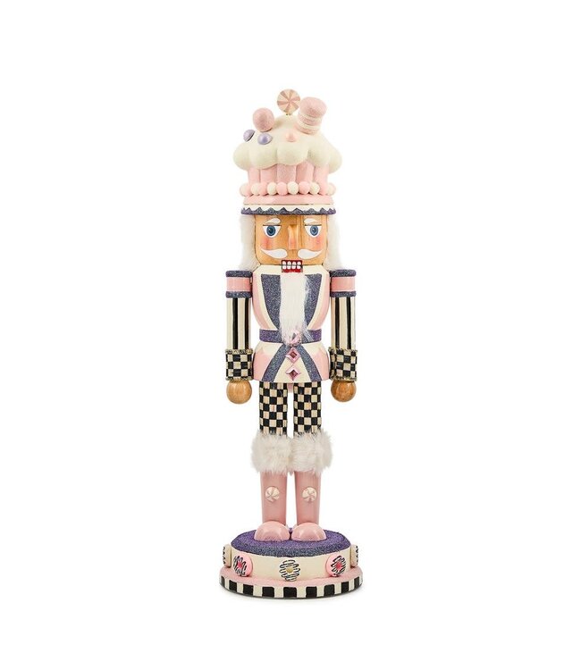 MACKENZIE CHILDS Rosy Sweets Nutcracker