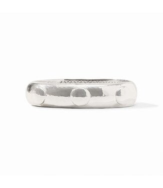 JULIE VOS Solara Hinge Bangle - Silver