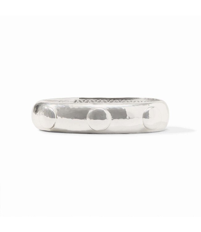 JULIE VOS Solara Hinge Bangle - Silver
