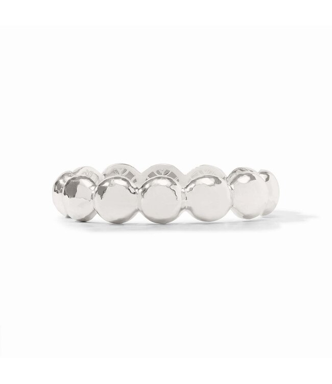JULIE VOS Solara Nova Hinge Bangle Silver