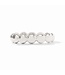 JULIE VOS Solara Nova Hinge Bangle Silver