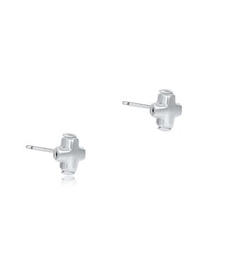 ENEWTON Signature Cross Small Sterling Stud - Sterling