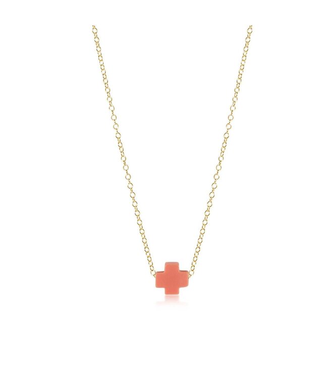 ENEWTON 16" Necklace Gold - Signature Cross