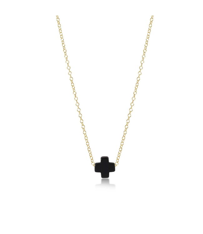 ENEWTON 16" Necklace Gold - Signature Cross