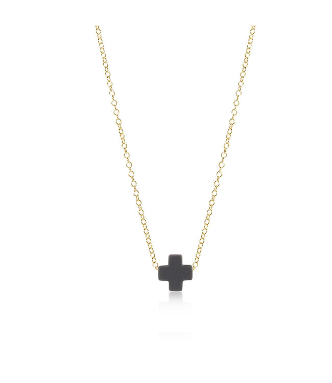 ENEWTON 16" Necklace Gold - Signature Cross