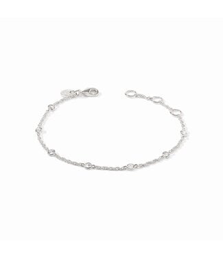 JULIE VOS Celeste Delicate Bracelet Silver Cubic Zirconia