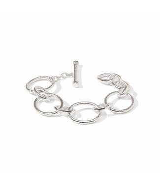 JULIE VOS Catalina Light Link Bracelet Silver