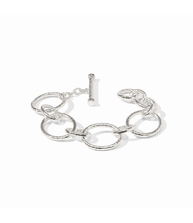 JULIE VOS Catalina Light Link Bracelet Silver