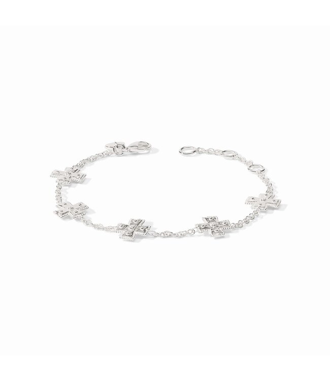 JULIE VOS Canterbury Delicate Bracelet Silver