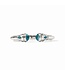 JULIE VOS Cannes Demi Cuff Silver
