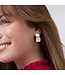 JULIE VOS Catalina Clip - Iridescent Clear Crystal