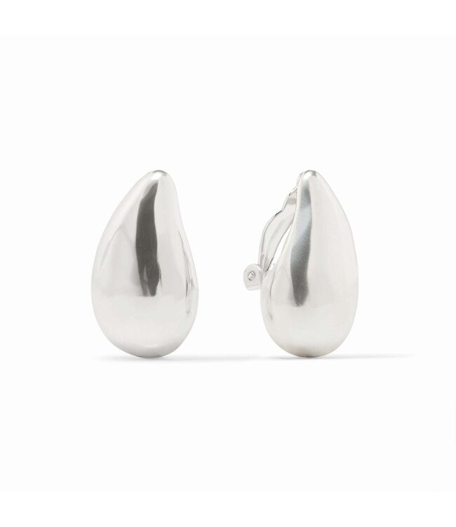 JULIE VOS Wave Clip Silver