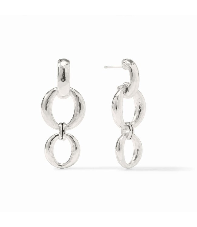 JULIE VOS Solara Orbit Earring - Silver