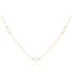 ENEWTON 17" Choker Simplicity Chain Gold - Signature Cross