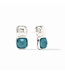 JULIE VOS Catalina Earring - Iridescent Montana Blue