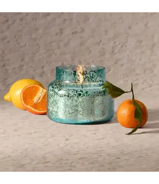 CAPRI BLUE Volcano Aqua Opaline Signature Jar Candle