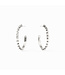 JULIE VOS SoHo Hoop Silver Small