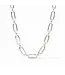 JULIE VOS Palladio Link Necklace Silver