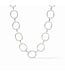 JULIE VOS Catalina Light Link Necklace Silver