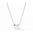 JULIE VOS Catalina X Delicate Necklace Silver