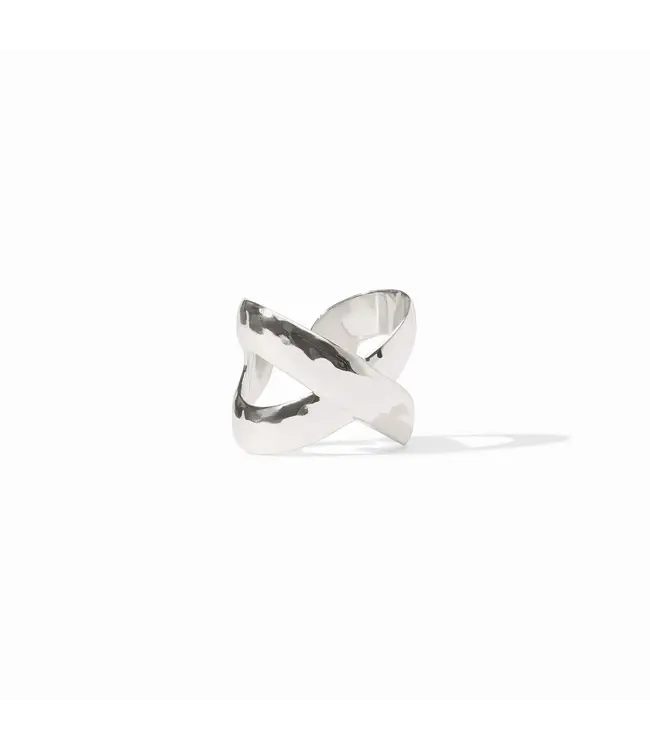 JULIE VOS Catalina X Ring Silver