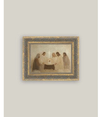 7x5 Neutral Nativity Patina Gold