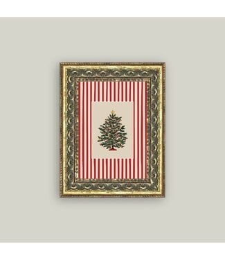 5x7 Peppermint Stripe Tree