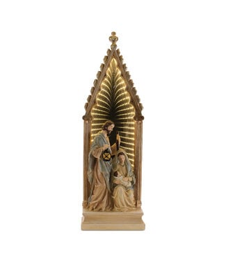 23"H Holy Family With Ekkolight