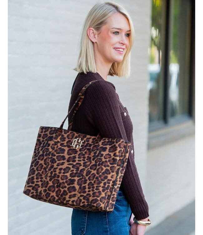 Heath Tote Bag Spotted Saddle