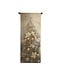 Small Vertical Canvas Scroll Neutral Christmas Tree DS