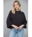 Naomi Reglan Sleeve Short Wide Sleeve Crew Neck Sweater