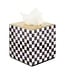 MACKENZIE CHILDS Courtly Check Glass Boutique Tissue Box Cover