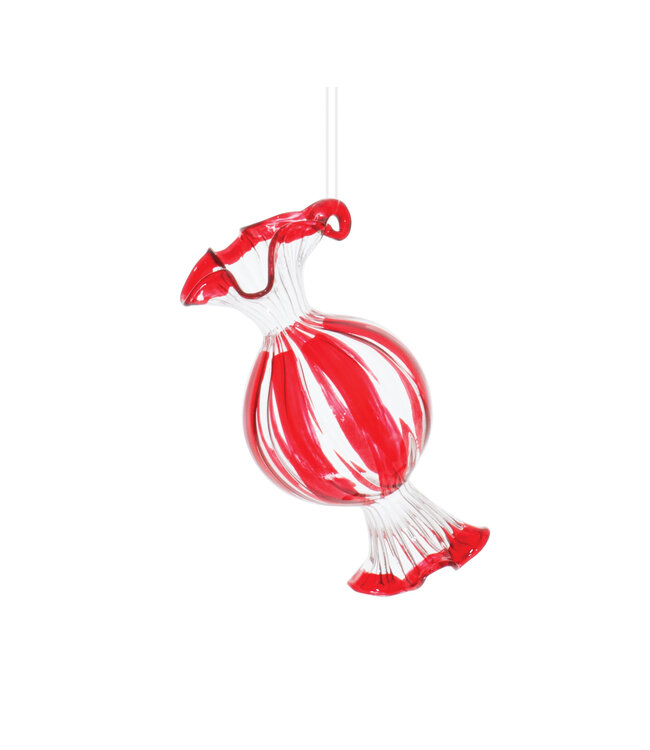 3.5" Candy Ornament  Glass