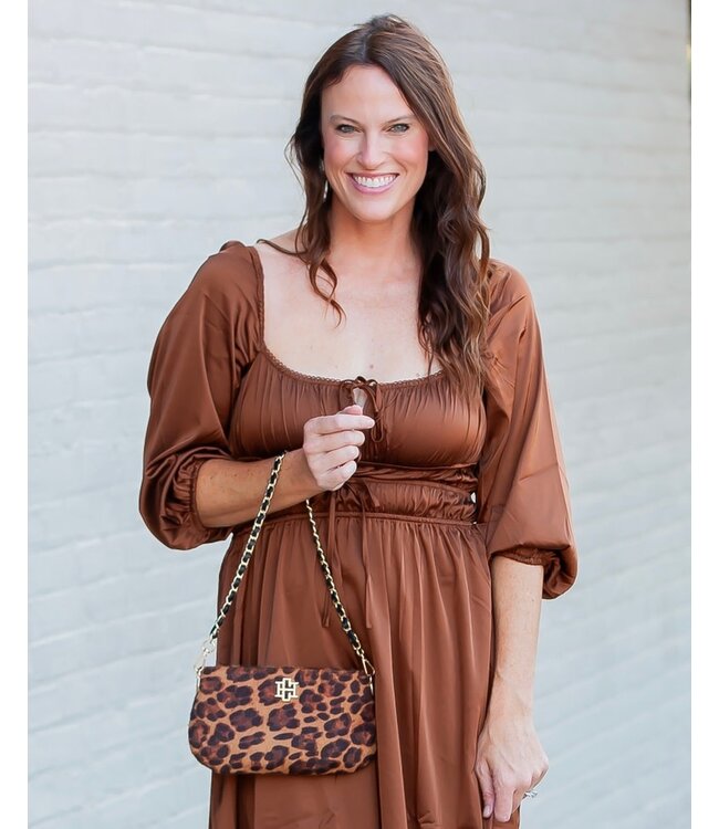 Livi Crossbody Spotted Saddle