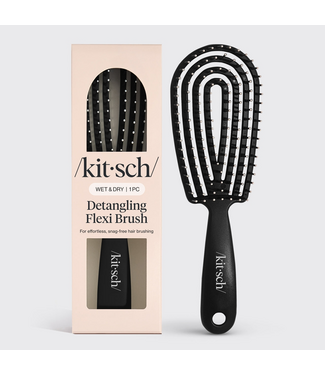 KITSCH Detangling Flexi Brush - Black