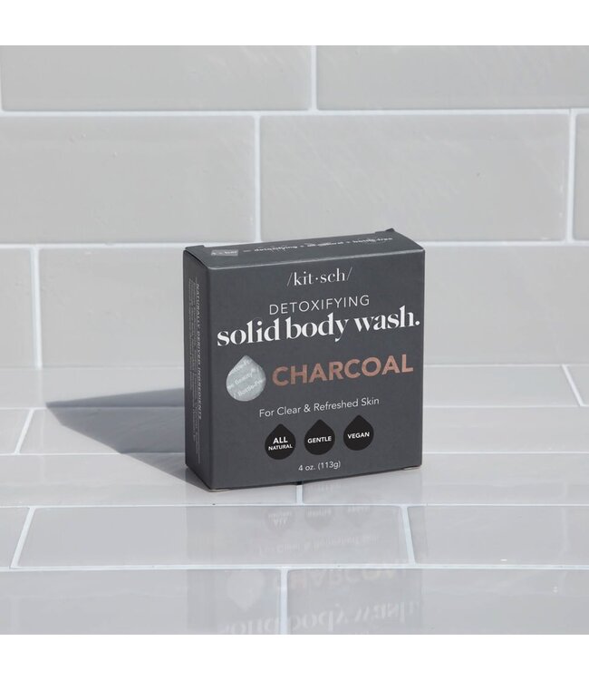 KITSCH Charcoal Detoxifying Body Wash Bar